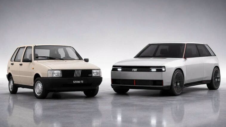 Nuova Fiat Uno render