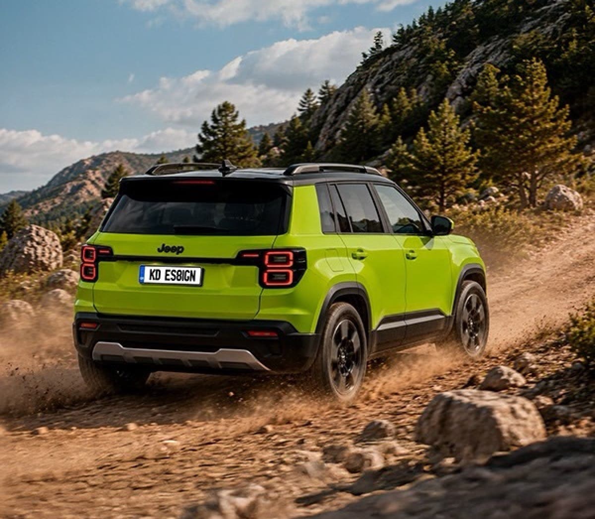 Nuova Jeep Warrior