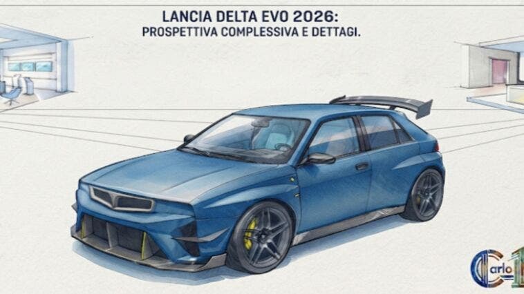 Nuova Lancia Delta EVo