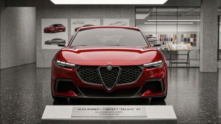 Nuovo concept Alfa Romeo Veloce GT