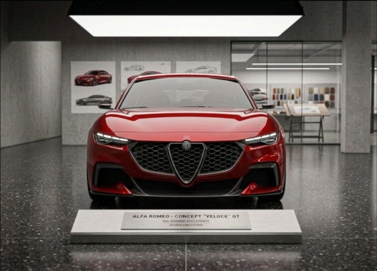 Nuovo concept Alfa Romeo Veloce GT
