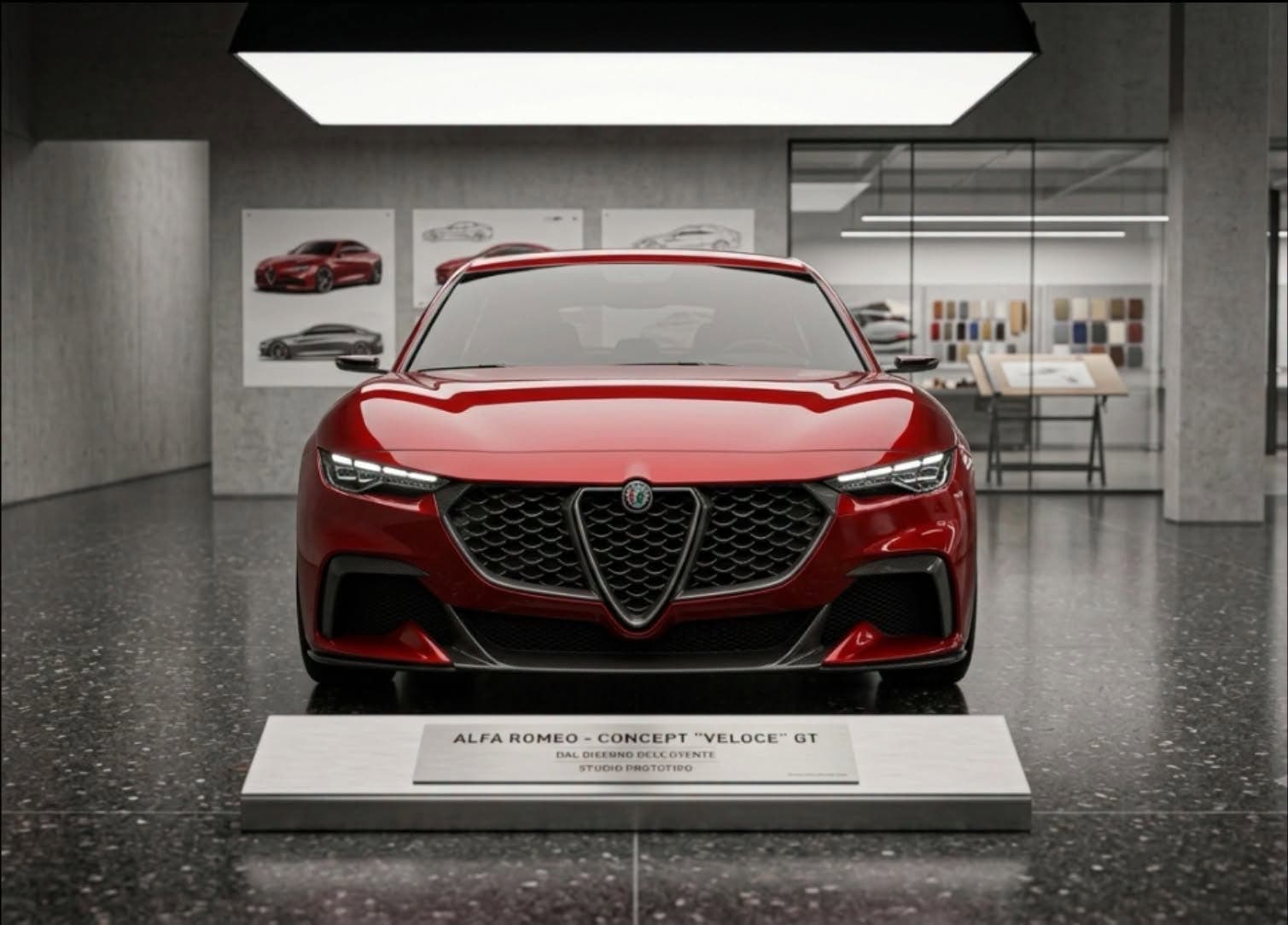 Nuovo concept Alfa Romeo Veloce GT