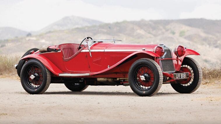 alfa romeo 6c 1500 super sport all'asta a pebble beach