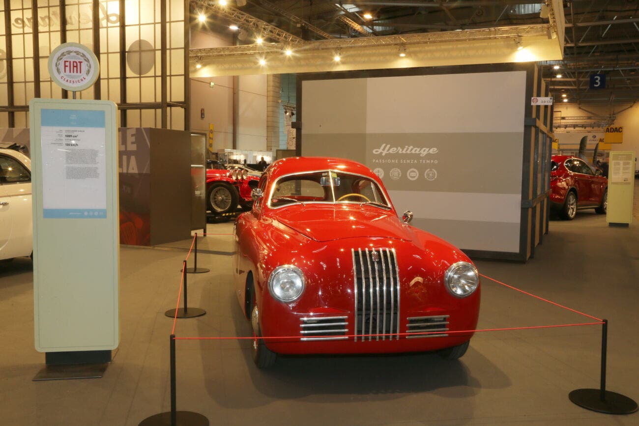 Fiat 1100 S in esposizione museale