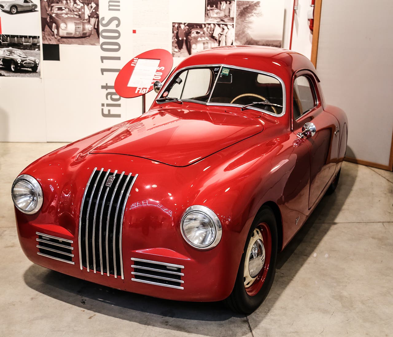 Fiat 1100 S vista anteriore