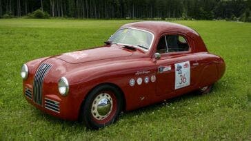 Fiat 1100 S vista 3/4 anteriore