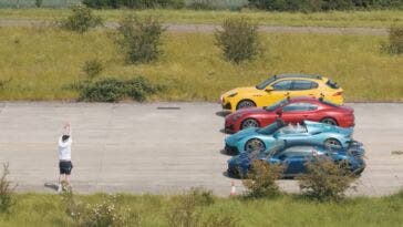 Maserati drag race
