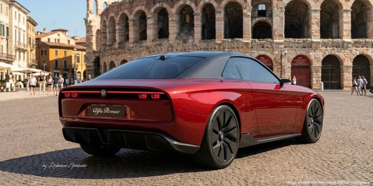 nuova Alfa Romeo Alfetta Spider Concept