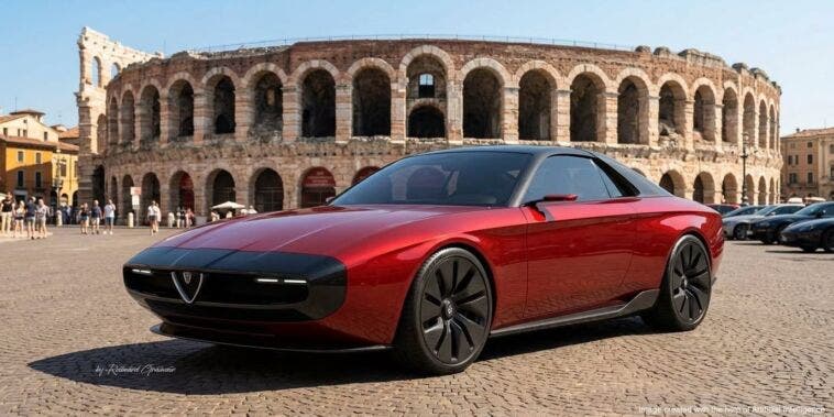 nuova Alfa Romeo Alfetta Spider Concept
