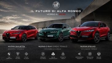 nuove Alfa Romeo Giulietta, Tonale e Stelvio