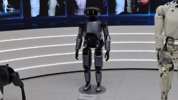 Leapmotor punta sui robot