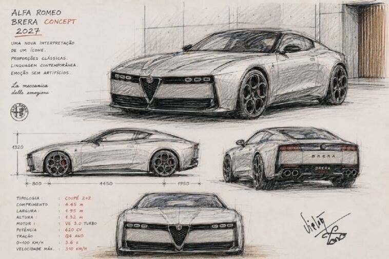 Nuova Alfa Romeo Brera 1