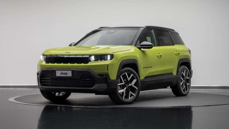 Nuova Jeep Compass elettrica