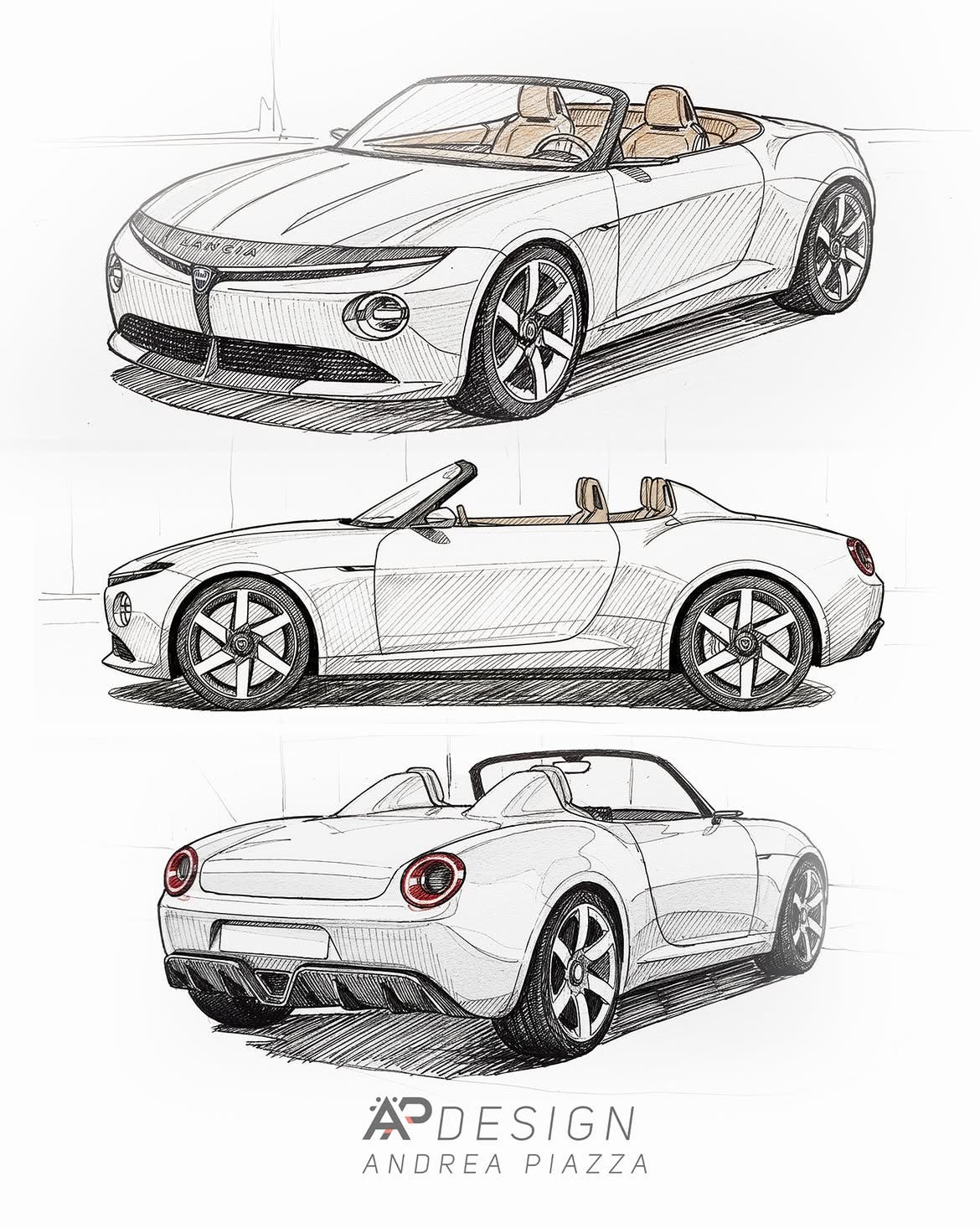 Nuova Lancia Aurelia B24 Spider