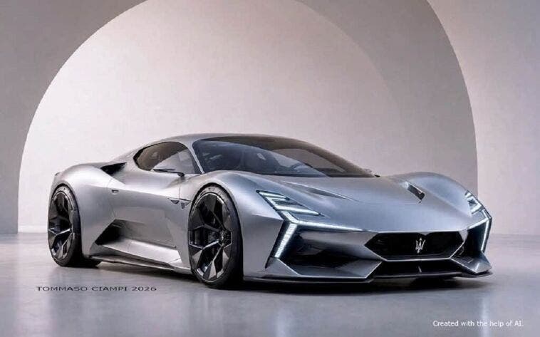 Nuova due posti Maserati