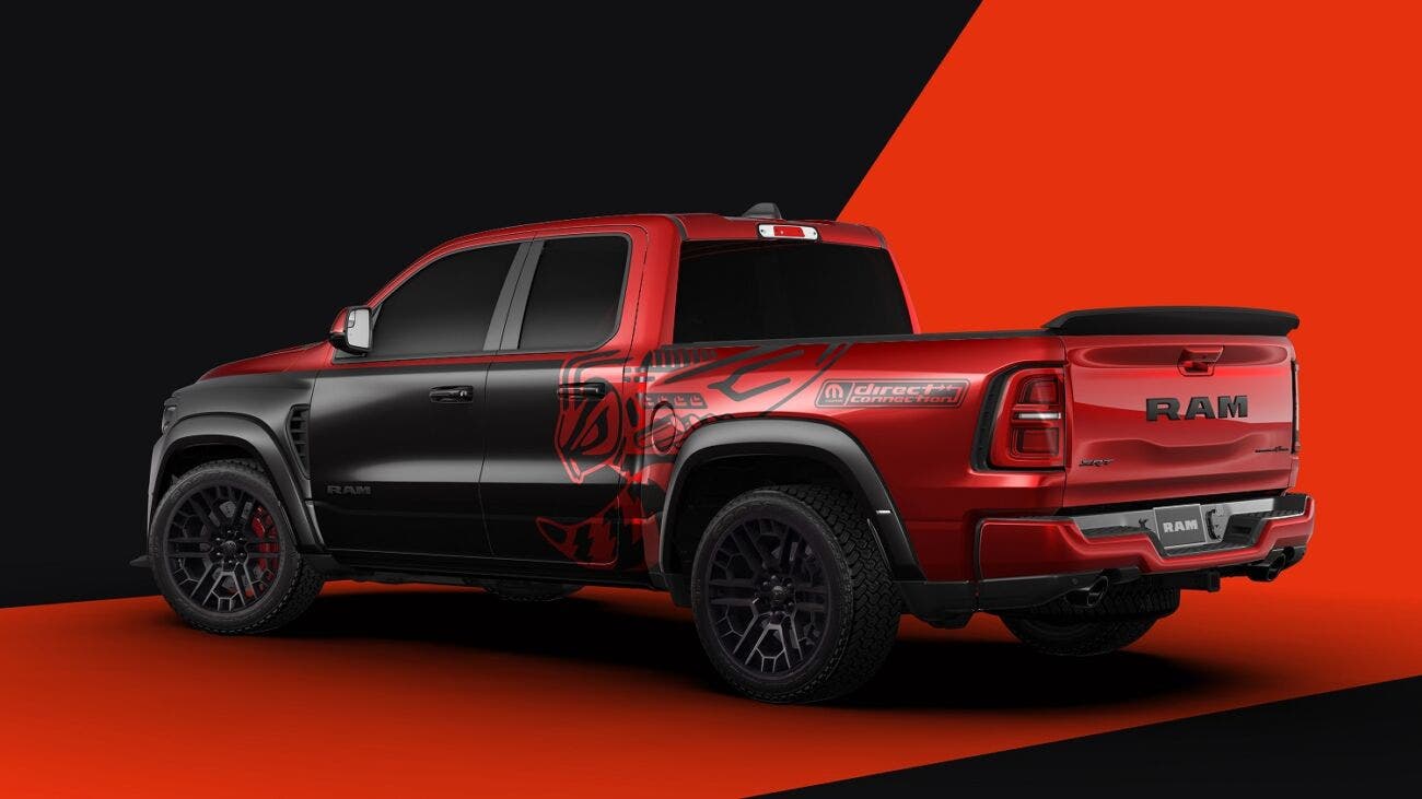 The First Retail Production and Custom One-of-One 2027 Ram 1500 Rumble Bee SRT