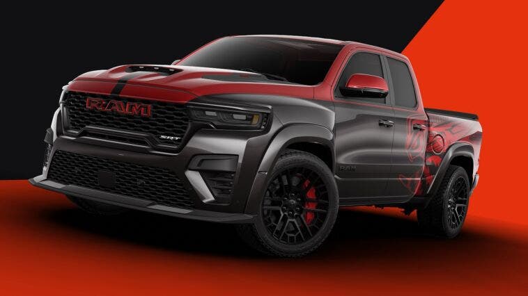 The First Retail Production and Custom One-of-One 2027 Ram 1500 Rumble Bee SRT