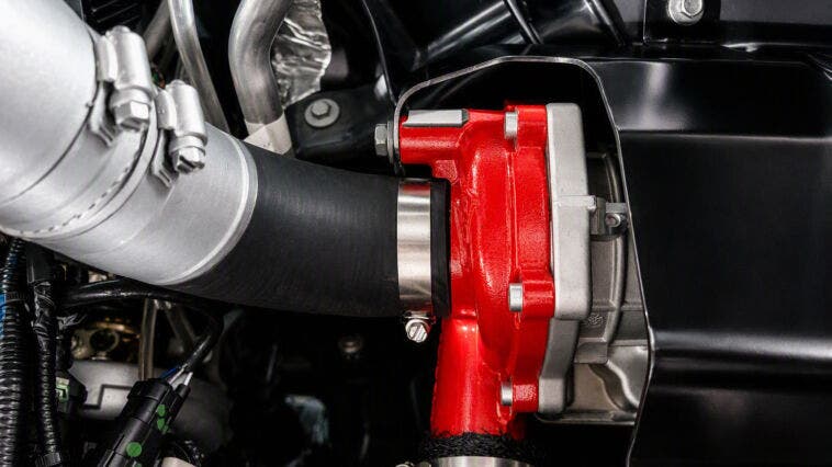 SRT eBoost Air e-compressor technology powertrain concept