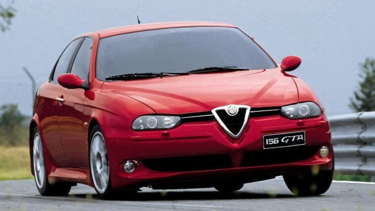 Alfa Romeo 156 GTA Rossa in circuito
