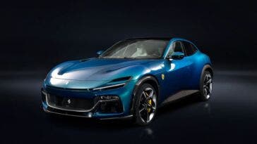 Ferrari Purosangue Blu Capri