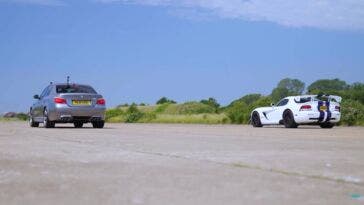 Drag race Dodge BMW