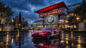 Alfa Romeo 156 GTA render frontale