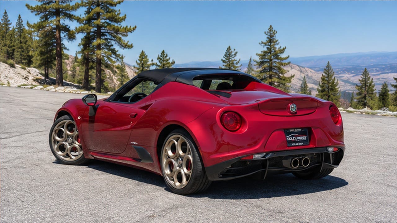 Alfa Romeo 4C Spider 33 Stradale Tributo