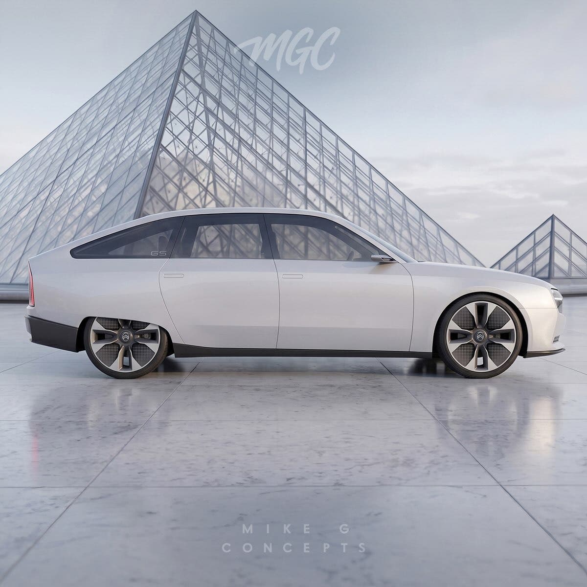 Citroën GS render
