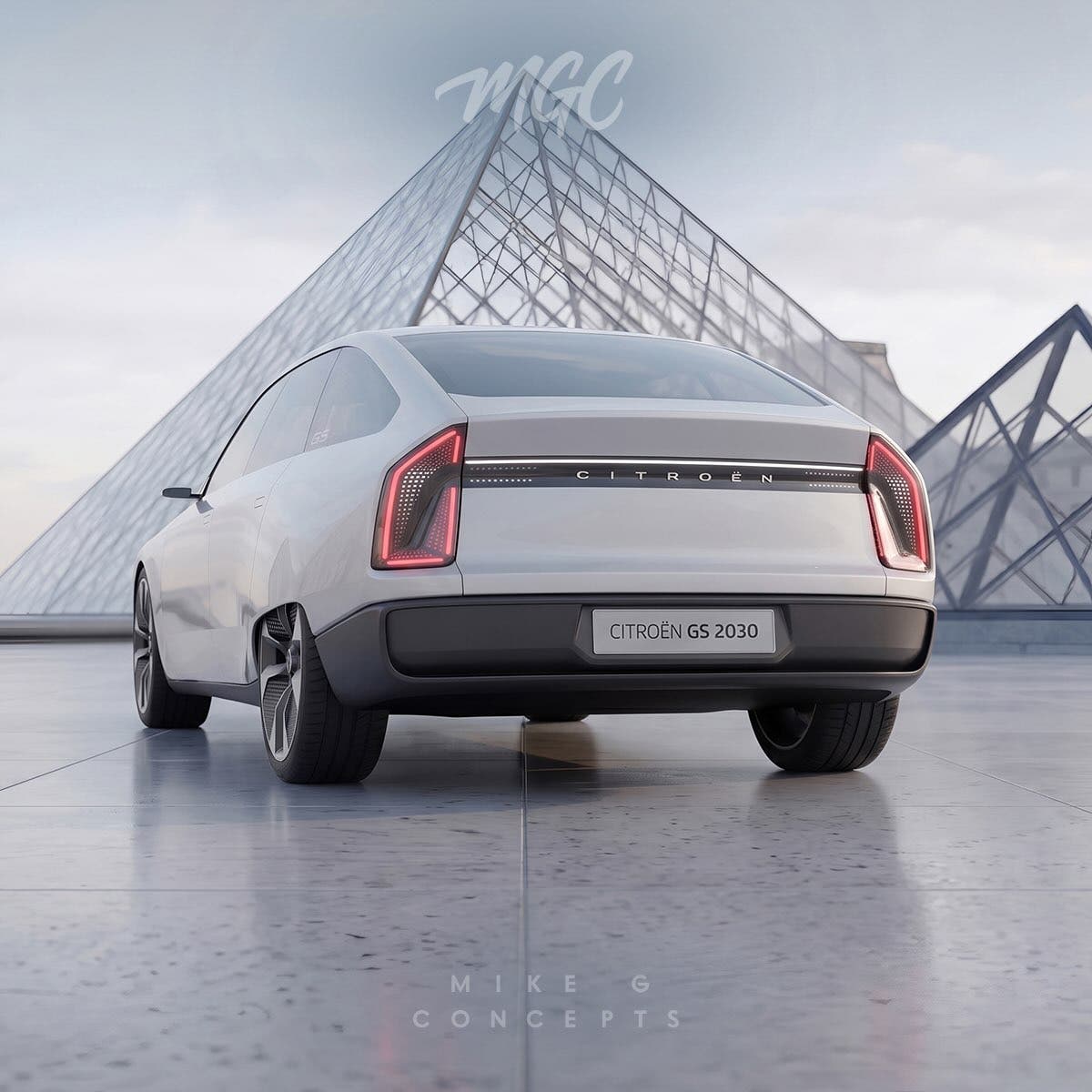 Citroën GS render