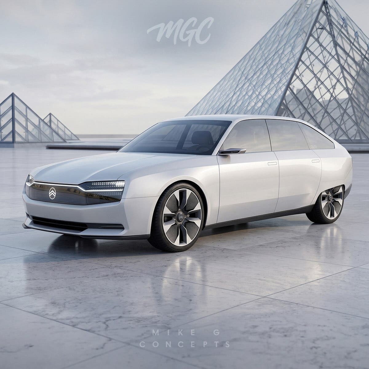 Citroën GS render
