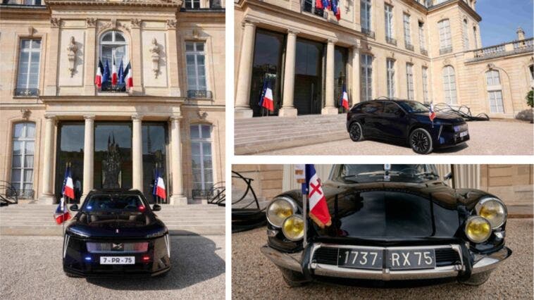 DS N°7 ÉLYSÉE e la storica DS 21 Pallas