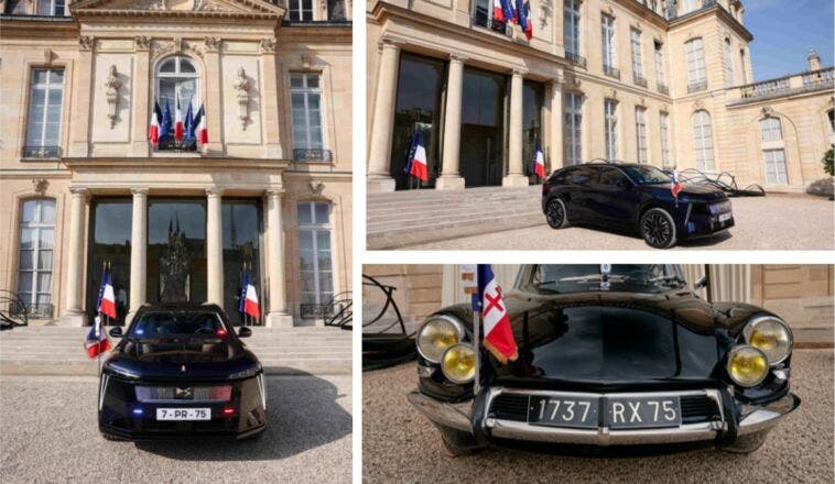 DS N°7 ÉLYSÉE e la storica DS 21 Pallas