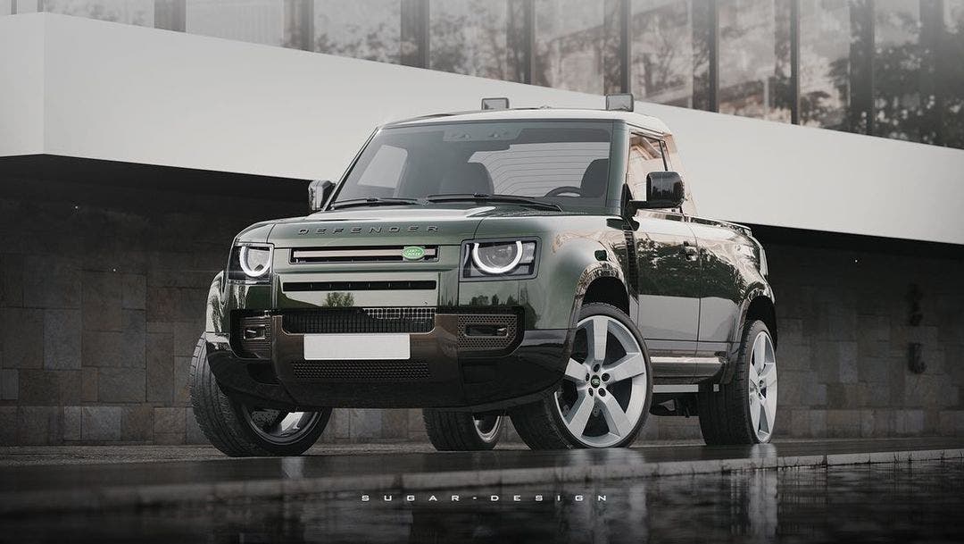 Defender pickup
