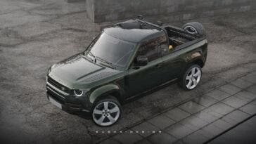 Defender pickup