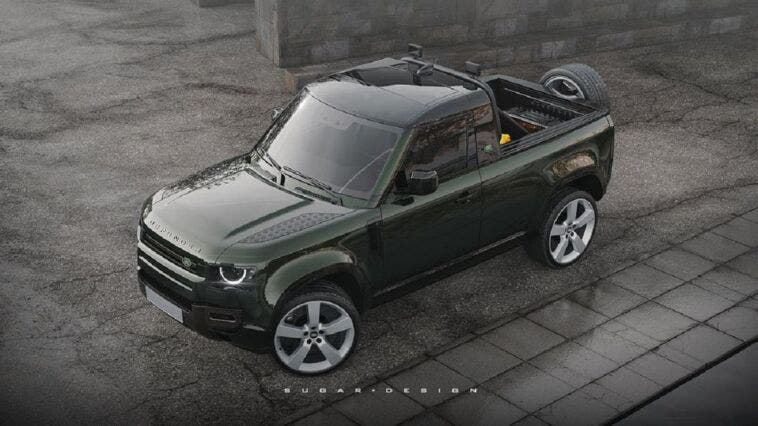 Defender pickup
