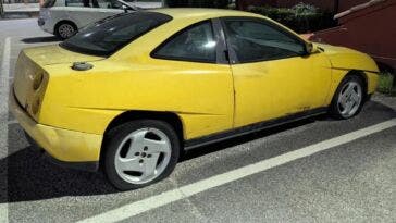Fiat Coupè Gialla