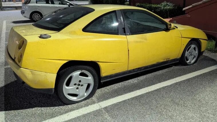 Fiat Coupè Gialla