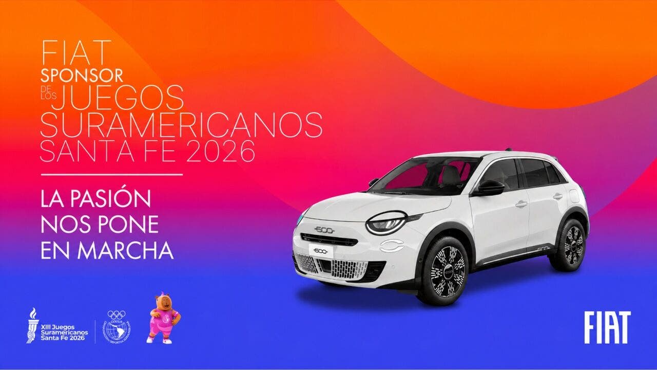 FIAT protagonista ai Giochi Sudamericani: sport, modelli in mostra e nuove offerte per settembre
