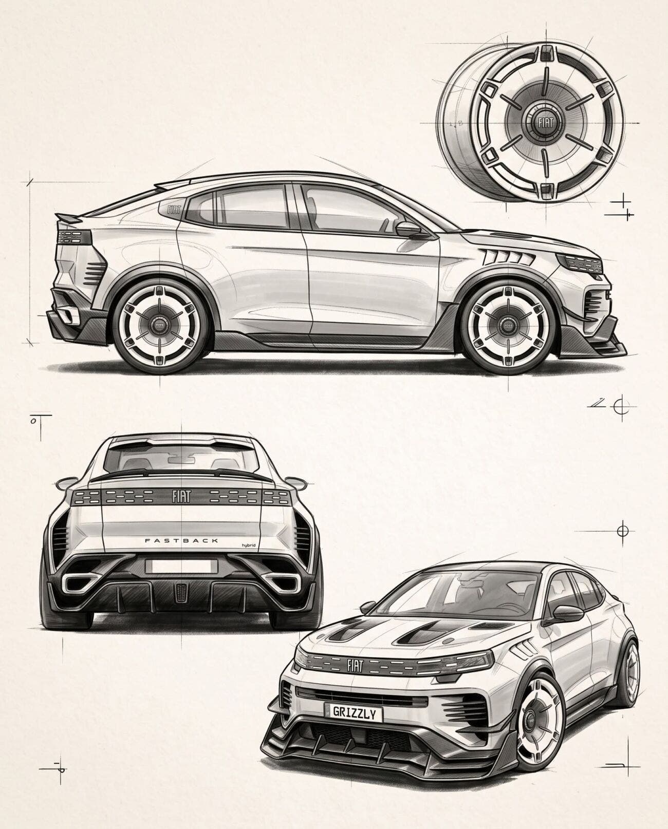 Fiat Grizzly Fastback XR 2