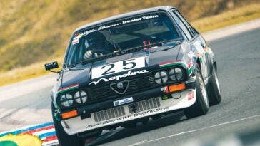 GTV6 del Napolina Alfa Romeo Dealer Team