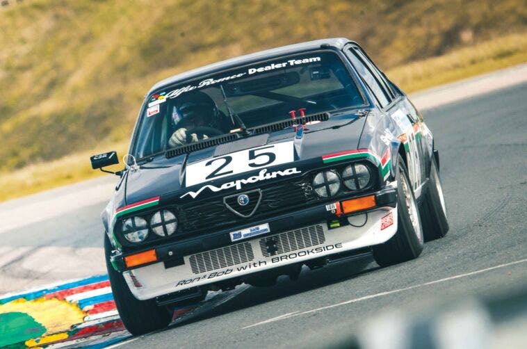 GTV6 del Napolina Alfa Romeo Dealer Team