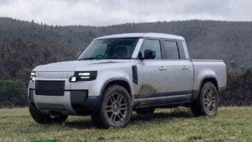 Land Rover Defender pickup by Stellantis