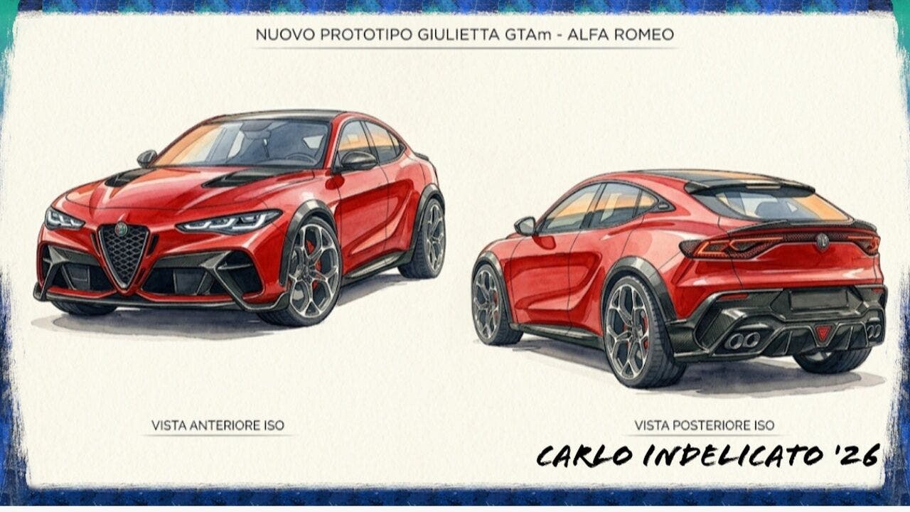 Nuova Alfa Romeo Giulietta GTAm: nuova ipotesi digitale per la versione più estrema