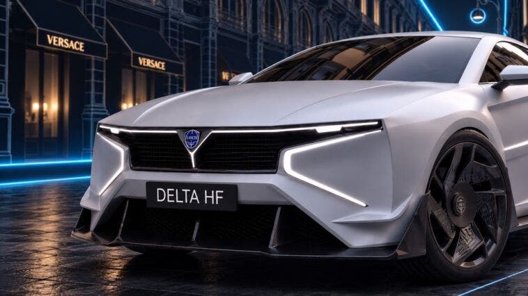 Nuova Lancia Delta HF render