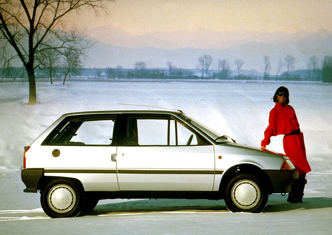 Citroën AX 1.0 TRE, modello del 1987