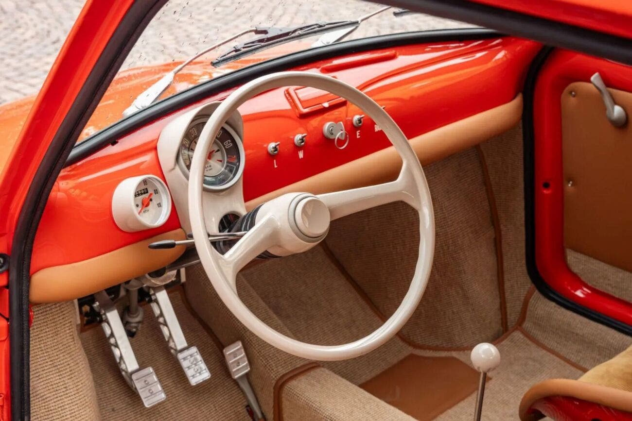 La 500 Scattante, restomod inglese basata sulla Fiat 500 d'epoca