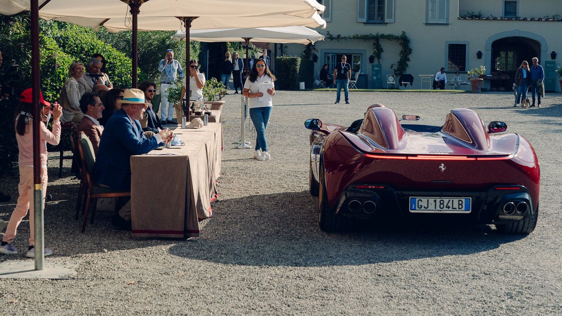 Supercar da sogno nell'edizione 2026 del concorso Villa La Massa Excellence