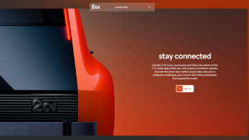 Citroën 2 CV Concept Sito Web