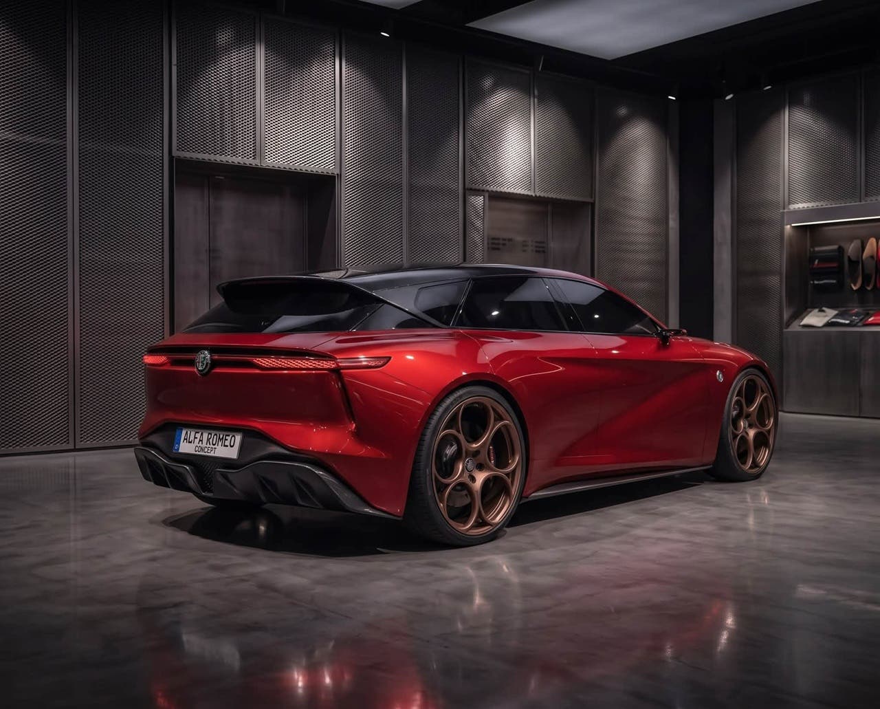 Alfa Romeo Aerowagon Concept.