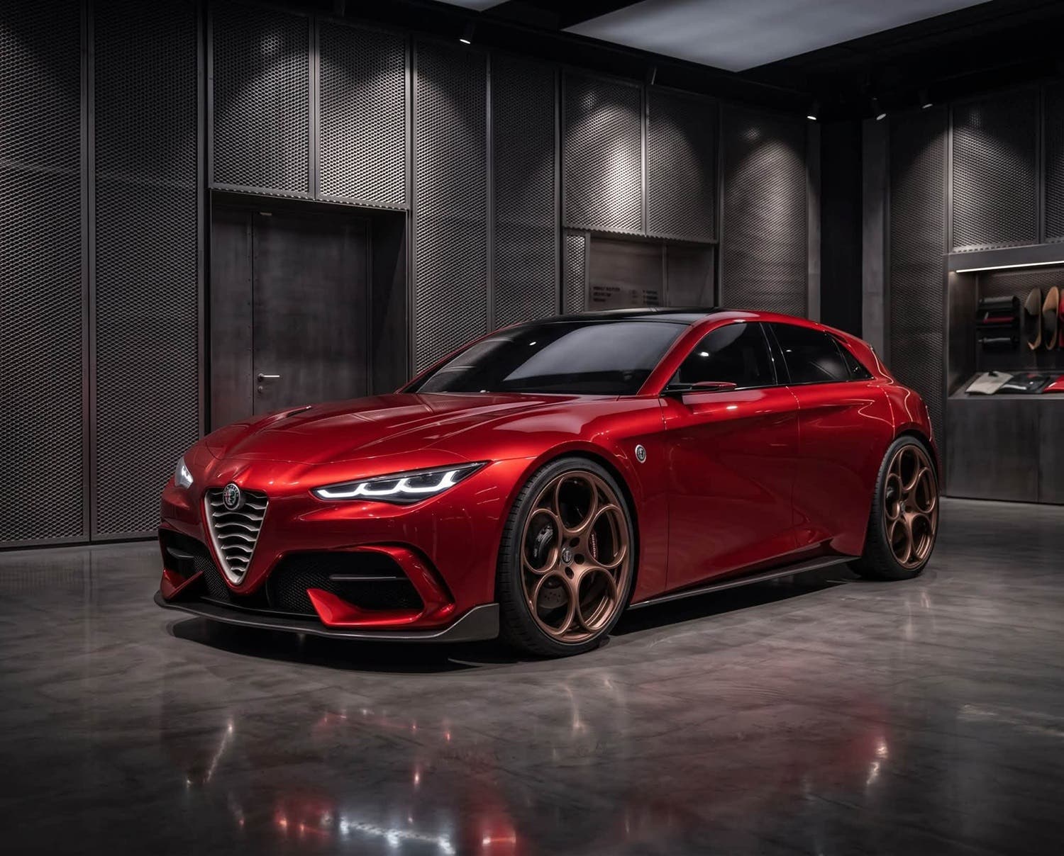 Alfa Romeo Aerowagon Concept.
